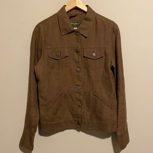 Eddie Bauer linen jacket